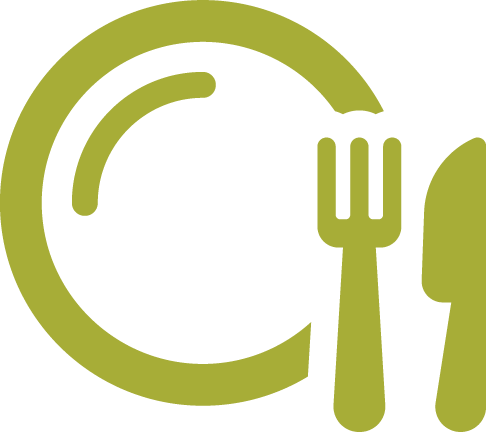 fork and plate icon